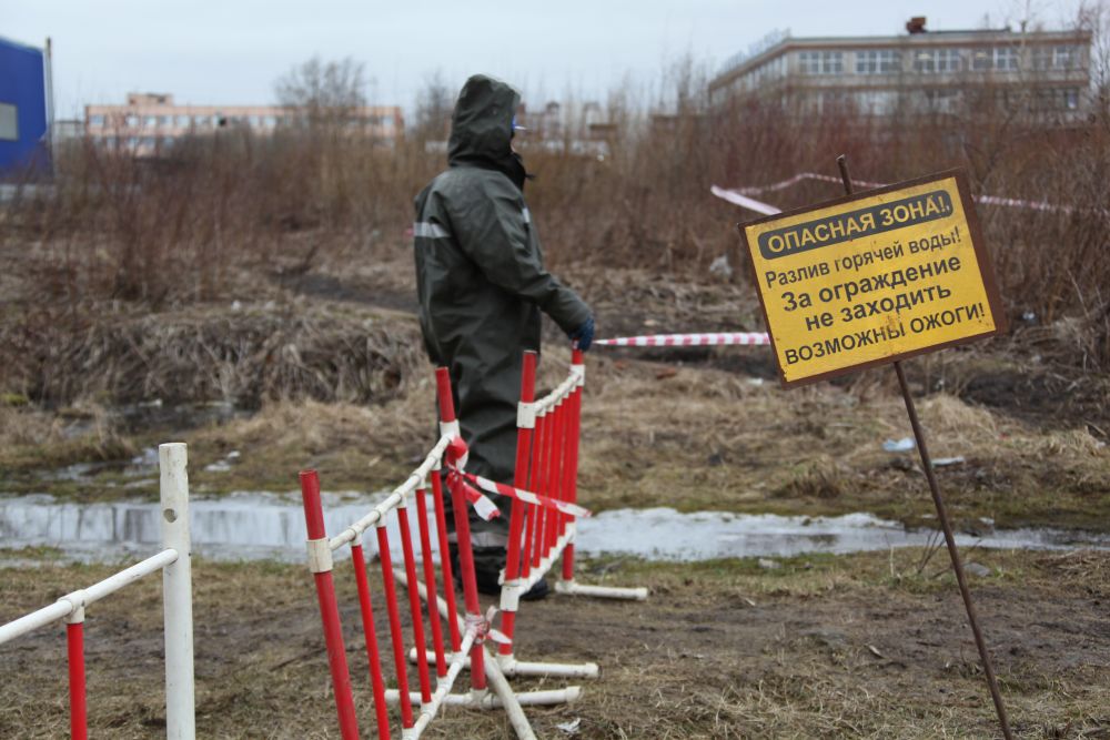 Специалисты АО «Теплосеть Санкт-Петербурга» провели противоаварийные учения в Невском районе города
