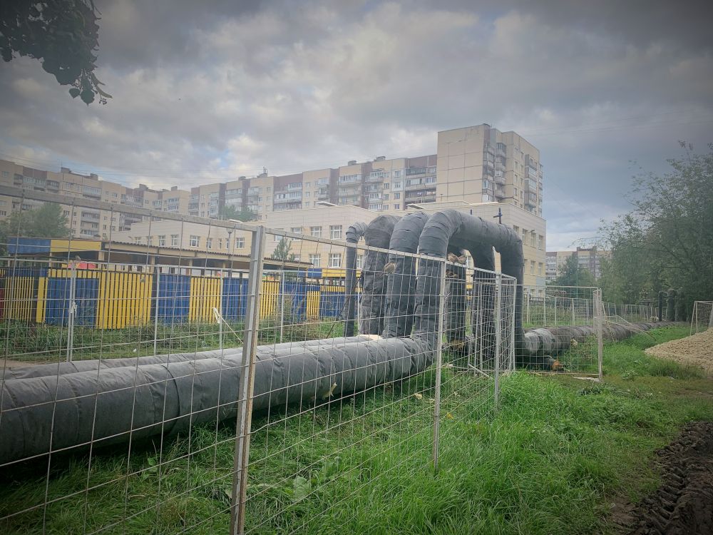 «Теплосеть Санкт-Петербурга» подключила 5-километровую временную сеть во Фрунзенском районе