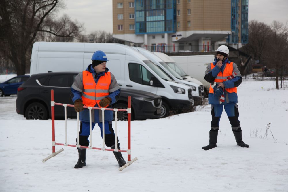 В Кировском районе прошла противоаварийная тренировка персонала АО «Теплосеть Санкт-Петербурга»